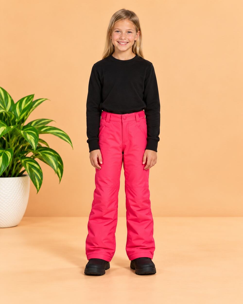 NWT The North Face Girls Freedom Insulated Pants Pink XL